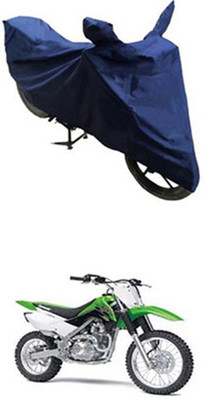 Z Tech Two Wheeler Cover for Kawasaki(Blue)