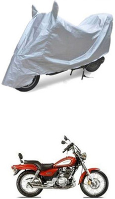 Z Tech Two Wheeler Cover for Bajaj(Silver)