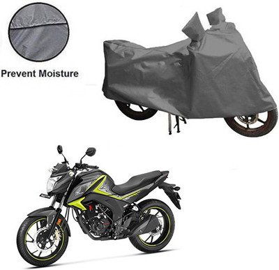 RPSENTTERPR Waterproof Two Wheeler Cover for Honda(CB Hornet 160, Grey)
