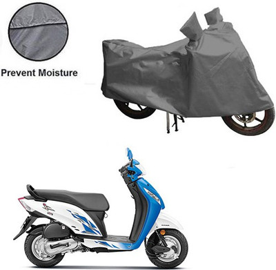 MOTOWORLD Waterproof Two Wheeler Cover for Honda(Activa i, Grey)