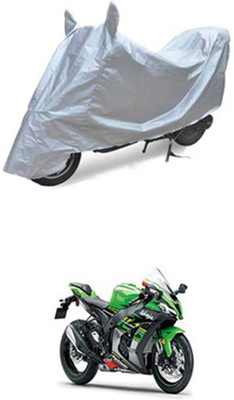 YOGE Two Wheeler Cover for Kawasaki(Silver)