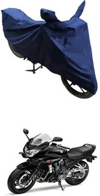 Z Tech Two Wheeler Cover for Suzuki(Blue)