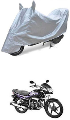Z Tech Two Wheeler Cover for Hero(Super Splendor, Silver)