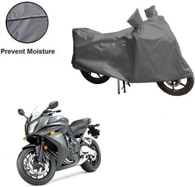 RPSENTTERPR Waterproof Two Wheeler Cover for Honda(CBR 650F, Grey)