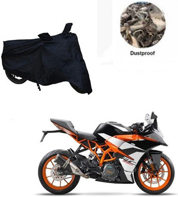 Mdstar Waterproof Two Wheeler Cover for KTM(RD 350, Black)