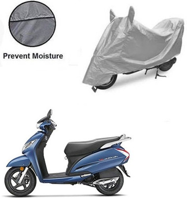 RPSENTTERPR Waterproof Two Wheeler Cover for Honda(Activa 125, Silver)