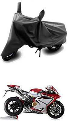 Z Tech Two Wheeler Cover for Universal For Bike(Grey)