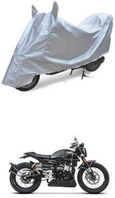 Z Tech Two Wheeler Cover for Universal For Bike(Silver)