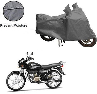 RPSENTTERPR Waterproof Two Wheeler Cover for Hero(Splendor Plus, Grey)