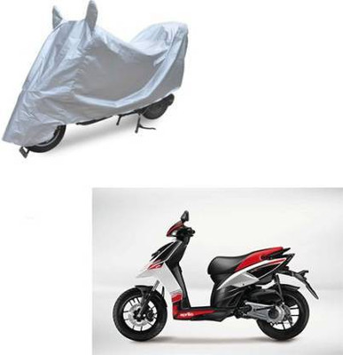 ask Two Wheeler Cover for Aprilia(SR 150, Silver)