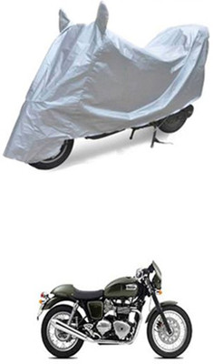 Z Tech Two Wheeler Cover for Triumph(Silver)