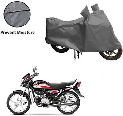 RPSENTTERPR Waterproof Two Wheeler Cover for Hero(CD deluxe, Grey)
