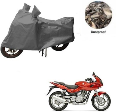 RPSENTTERPR Waterproof Two Wheeler Cover for Bajaj(Pulsar 220 DTS-i, Grey)