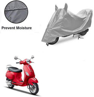 RPSENTTERPR Waterproof Two Wheeler Cover for Piaggio(Vespa VXL, Silver)