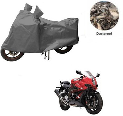 RPSENTTERPR Waterproof Two Wheeler Cover for Hyosung(GT650R, Grey)