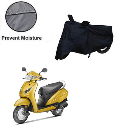 RPSENTTERPR Waterproof Two Wheeler Cover for Honda(Activa 5G, Black)