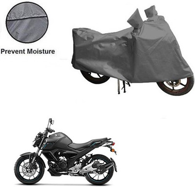 MOTOWORLD Waterproof Two Wheeler Cover for Yamaha(FZ, Grey)
