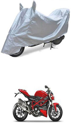 Z Tech Two Wheeler Cover for Ducati(Silver)