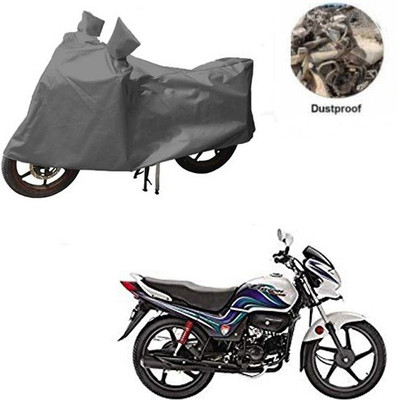 MOTOWORLD Waterproof Two Wheeler Cover for Hero(Passion Pro TR, Grey)