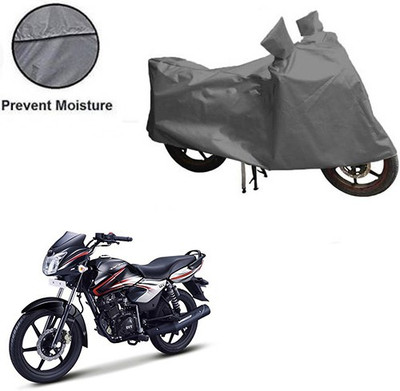 MOTOWORLD Waterproof Two Wheeler Cover for TVS(Phoenix 125, Grey)