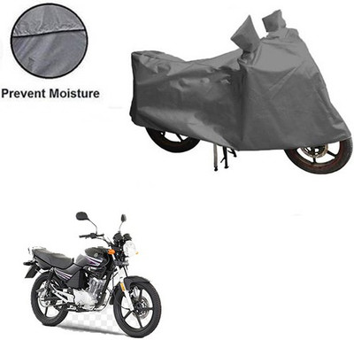 MOTOWORLD Waterproof Two Wheeler Cover for Yamaha(Libero, Grey)
