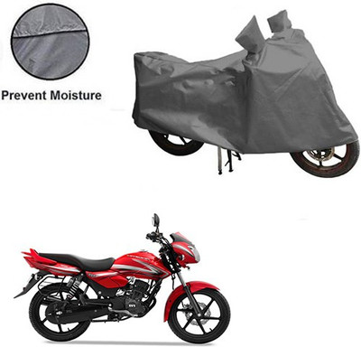 RPSENTTERPR Waterproof Two Wheeler Cover for TVS(Pheonix, Grey)