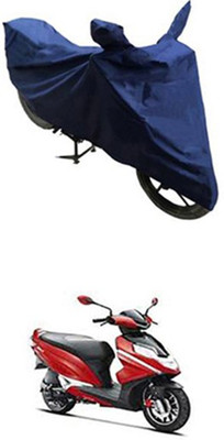Z Tech Two Wheeler Cover for Hero(Blue)