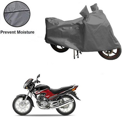 MOTOWORLD Waterproof Two Wheeler Cover for Yamaha(Gladiator, Grey)