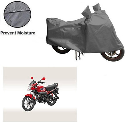 MOTOWORLD Waterproof Two Wheeler Cover for Hero(Xtreme Sports, Grey)