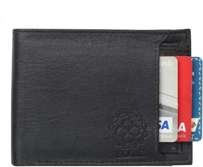 DECO HIDE Men Casual Tan Artificial Leather Wallet(10 Card Slots)