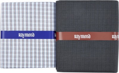 Raymond Polycotton Checkered Shirt & Trouser Fabric