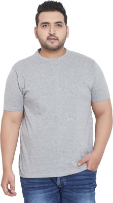bigbanana Printed Men Polo Neck Grey T-Shirt