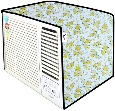 AAVYA UNIQUE FASHION Air Conditioner  Cover(Width: 65 cm, Yellow)