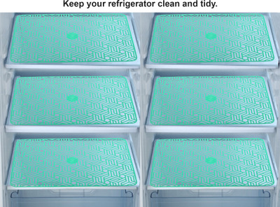 E-Retailer Fridge Mat(Width: 30 cm, Green)