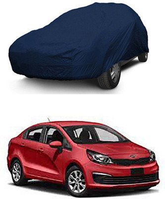 Z Tech Car Cover For Kia Universal For Car (Without Mirror Pockets)(Blue)