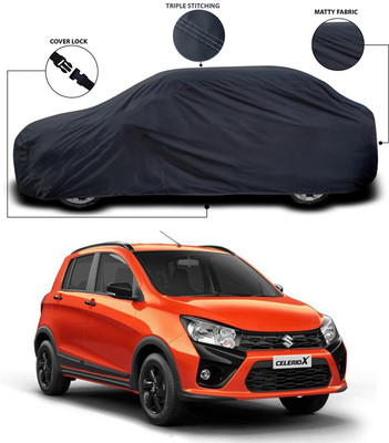 ANTHUB Car Cover For Maruti Suzuki Celerio X (Without Mirror Pockets)(Grey)