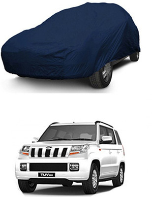 Z Tech Car Cover For Mahindra Universal For Car (Without Mirror Pockets)(Blue)
