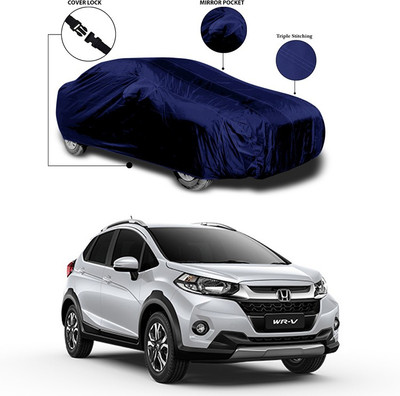 ANTHUB Car Cover For Honda WRV (With Mirror Pockets)(Blue)