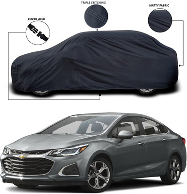 ANTHUB Car Cover For Chevrolet Cruze (Without Mirror Pockets)(Blue)