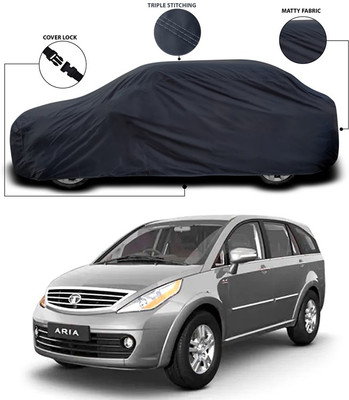 ANTHUB Car Cover For Tata Aria (Without Mirror Pockets)(Grey)