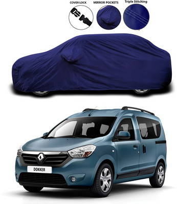 ANTHUB Car Cover For Renault Dokker (With Mirror Pockets)(Blue)