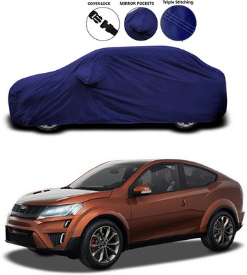 ANTHUB Car Cover For Mahindra XUV Aero (With Mirror Pockets)(Blue)