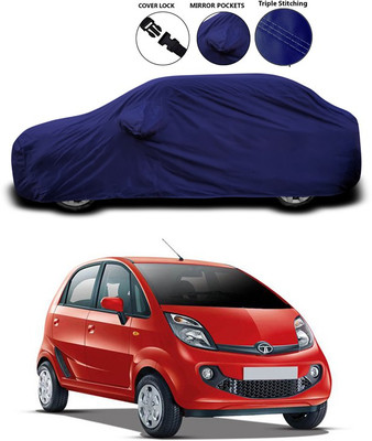 ANTHUB Car Cover For Tata Nano (With Mirror Pockets)(Blue)