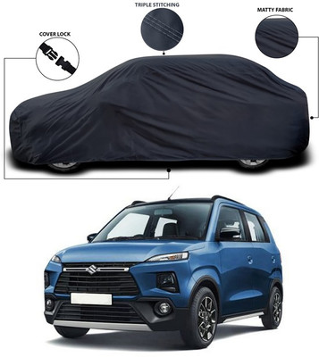 SEBONGO Car Cover For Maruti Suzuki XL5 (Without Mirror Pockets)(Grey)