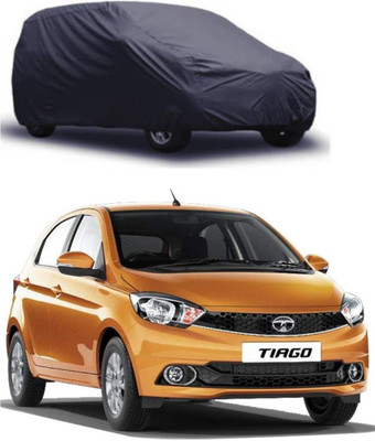 Atist Car Cover For Tata Tiago (Without Mirror Pockets)(Grey)