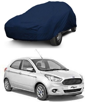 Z Tech Car Cover For Ford Figo (Without Mirror Pockets)(Blue)