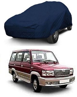 Z Tech Car Cover For Toyota Qualis (Without Mirror Pockets)(Blue)