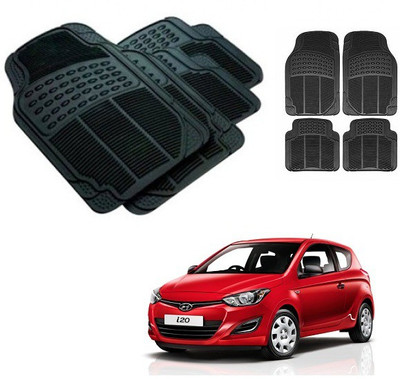 After cars Rubber 3D Mat For  Hyundai i20(Black)