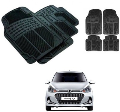 After cars Rubber 3D Mat For  Hyundai Grand i10(Black)