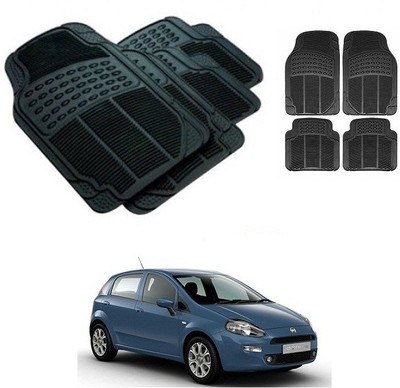 After cars Rubber 3D Mat For  Fiat Punto(Black)